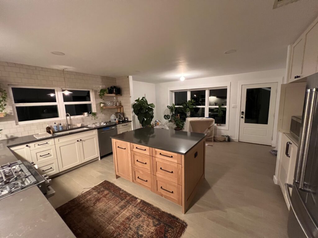 Beautifully remodeled living space showcasing Good Space Home Improvement’s expertise in home renovation and design.